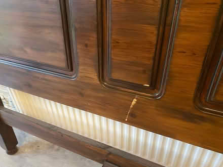 Photo of free Double bed frame (Bretton) #2