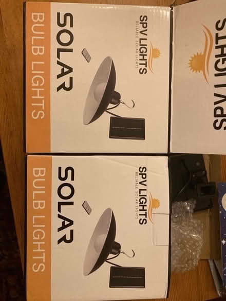 Photo of free Solar lights for shed - new not working! (Bromley Common BR2) #1