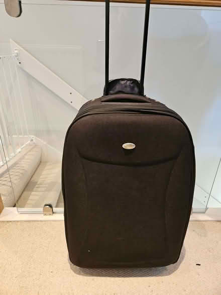 Photo of free Medium M&S black pull along suitcase (AB10) #2