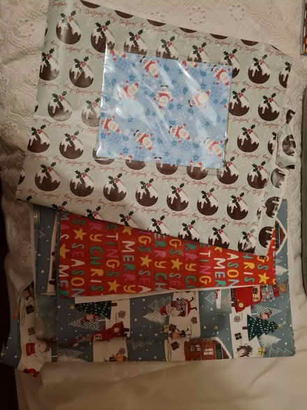 Photo of free Scraps of Xmas Paper (Lightwood ST3) #1
