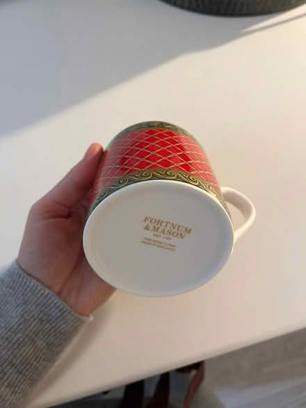 Photo of free Fortnum & Mason Mug and Christmas Coaster (Barons Court W14) #2