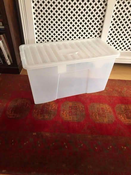 Photo of free Plastic storage box (Molesey KT8) #1