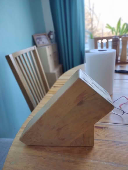 Photo of free Wooden kitchen knife block (Crosspool S10) #2