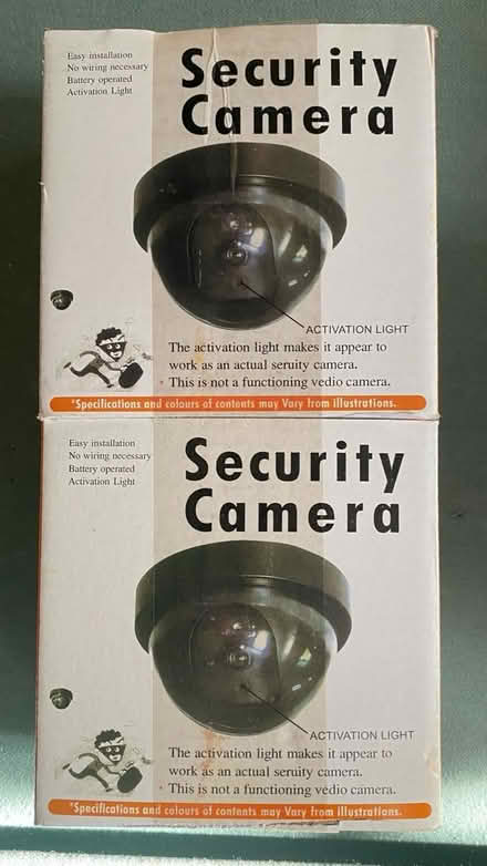 Photo of free Fake security cameras (Belmont, MA) #1