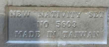 Photo of free Nativity set - HOMCO number 5603 (Leominster, South side) #2