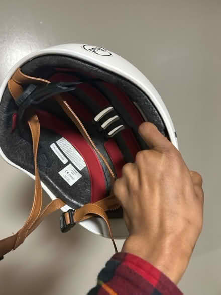 Photo of free Bike helmet (Downtown Brooklyn) #1
