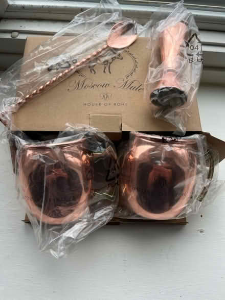 Photo of free Moscow mule set (Whitby - Kendalwood/Dundas-ish) #1