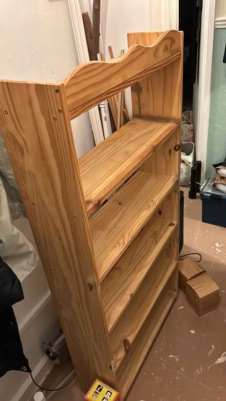 Photo of free Wooden shelf unit (SG1) #1