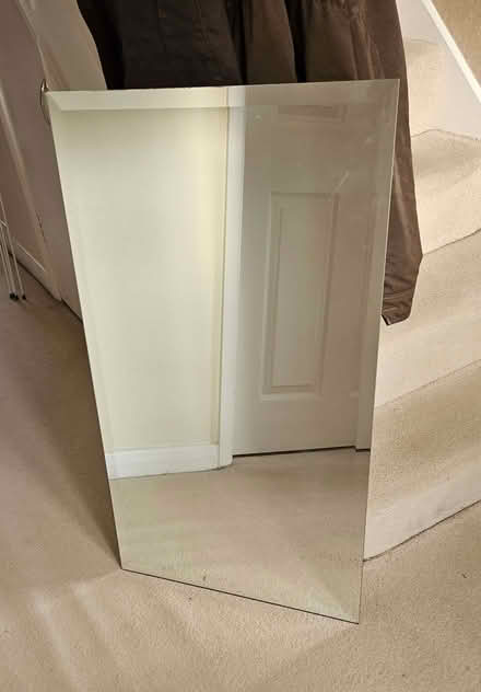Photo of free Bevelled frame-less mirror (Moorfields) #1