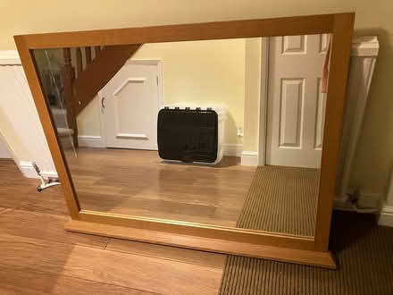 Photo of free Pine mirror (Mickleover) #1