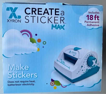 Photo of free Xyron Create a Sticker Max (Treat & Cowell) #1