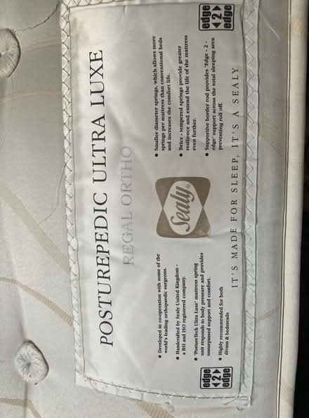 Photo of free Queen/small double bed with mattress and headboard (Patterdale CA11) #3