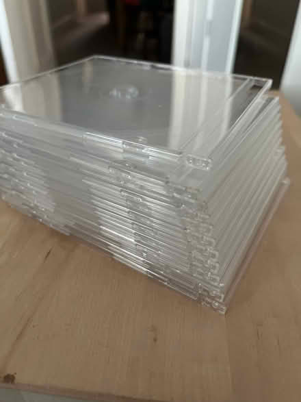 Photo of free 12 very slim cd /dvd cases (Bromley BR2) #1