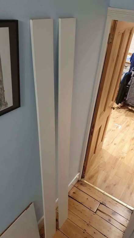 Photo of free Melamine shelves. White, 2 sizes (Kingston Gate KT2) #2