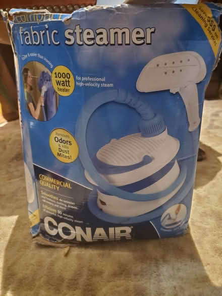 Photo of free Conair fabric steamer (558 s. Frederick ave) #1