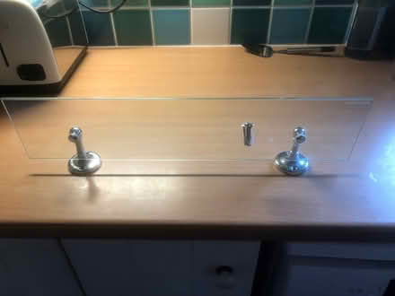 Photo of free Glass Bathroom Shelf with fixings (North Tonbridge TN9) #1