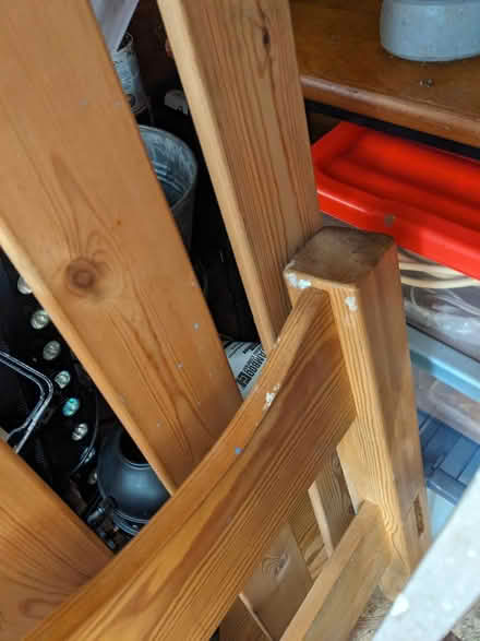 Photo of free Single wooden bed frame (HA8) #4