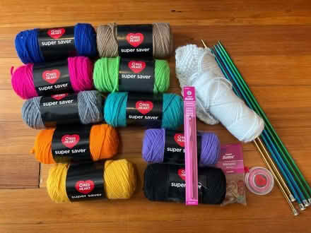 Photo of free Knitting & crochet supplies (Petworth, DC) #1