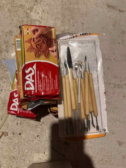 Photo of free Few packs of DAZ terracotta sculptures with tools (Chatham ME4) #1