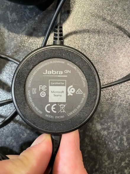 Photo of free Jabra wired Headset with a mic (E1) #2