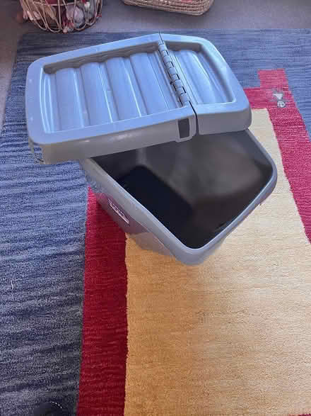 Photo of free 50L plastic tub (Morningside EH10) #1