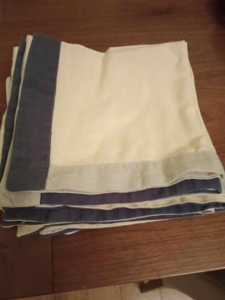 Photo of free Set - 8 cloth napkins (stripe edge) (Blanchardstown) #2
