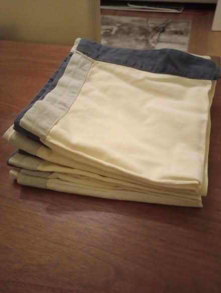 Photo of free Set - 8 cloth napkins (stripe edge) (Blanchardstown) #1