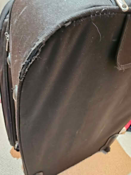 Photo of free Large black M&S pull along suitcase (AB10) #2