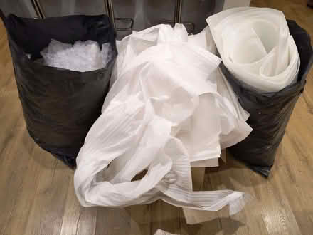 Photo of free Bubble wrap and packing materials- perfect for moving (Crowthorne RG45) #1