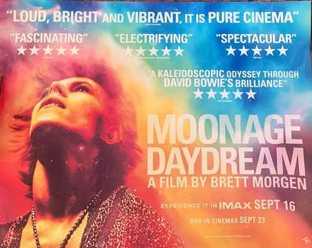 Photo of free David Bowie film poster (Sharrow, S7) #1