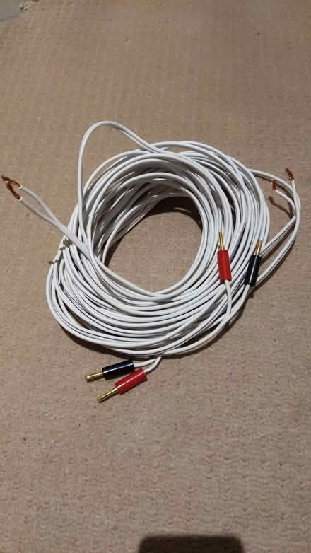 Photo of free Speaker cables (Queen Edith's Ward CB1) #1