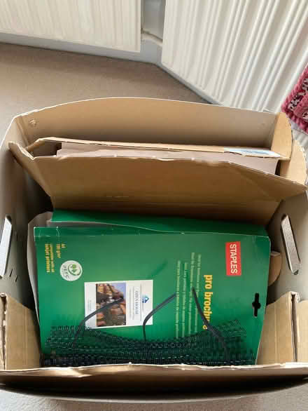 Photo of free Box of assorted office items (IP1) #1