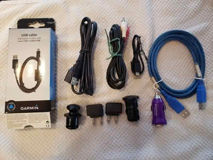 Photo of free USB/Garmin/cables/connectors (eastside Geneva) #1