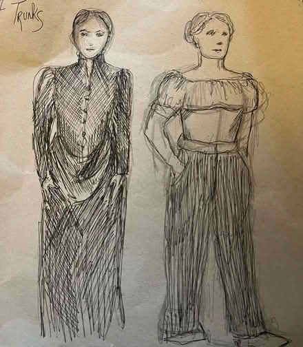 Photo of Large long black skirt (Upton CH2) #1