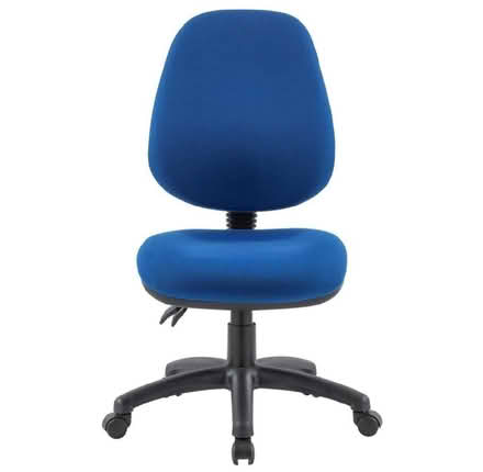 Photo of free Blue desk chair (Freehold LA1) #1