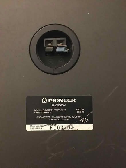Photo of free Pioneer Bookshelf Speaker (Red Bank) #2
