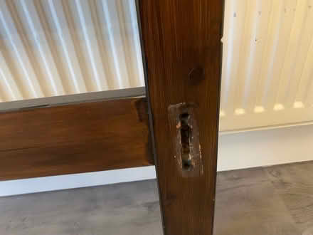 Photo of free Double bed frame (Bretton) #3