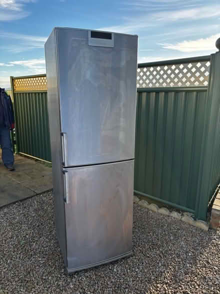 Photo of free Large upright fridge freezer (Ravensden MK44) #1