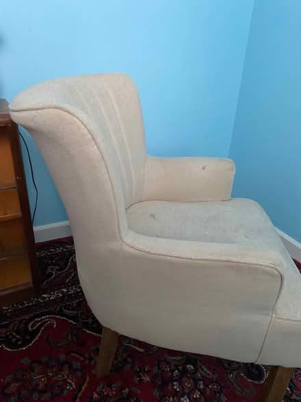 Photo of free Upholstered chair (North Wheaton) #4
