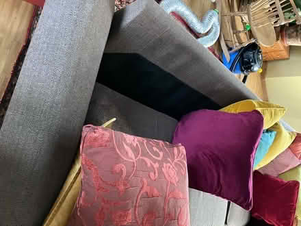 Photo of free Corner sofa good condition without the cushions in the pic (Burbage SK17) #3