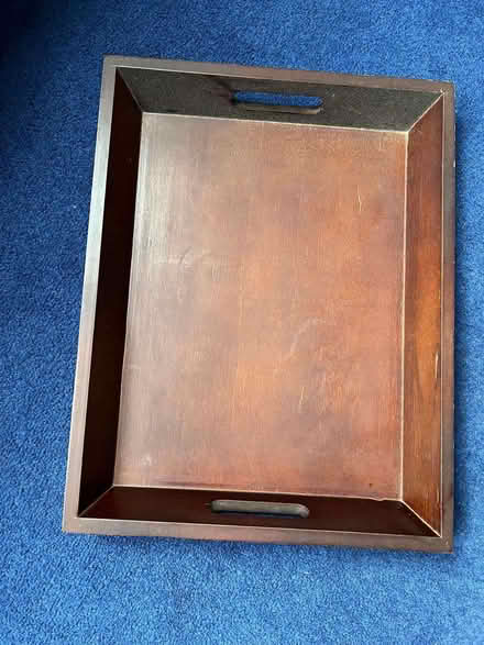 Photo of free Wooden tray, approximately 45 cm x 34 cm (Jericho OX1) #1