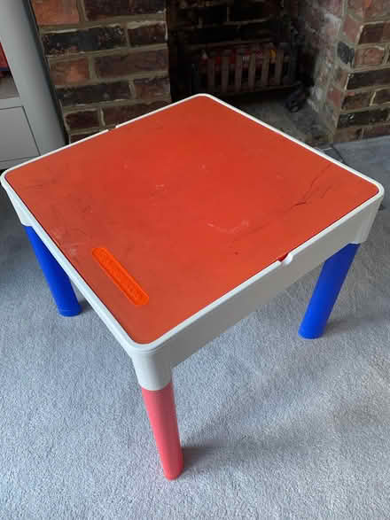 Photo of free Children’s Plastic Table & Chairs (Hailsham BN27) #1