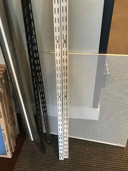 Photo of free White Metal grate (San Anselmo near Andronico’s) #2