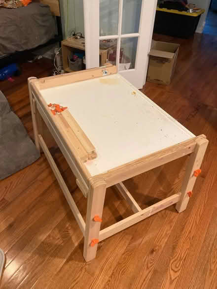 Photo of free IKEA Kids table with bench seat (Troy Rochester rd and Maple) #3