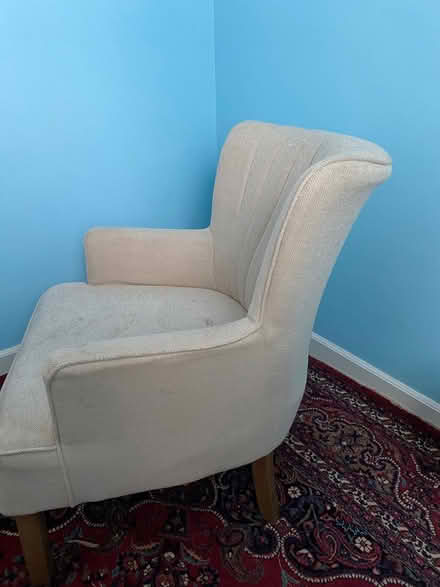 Photo of free Upholstered chair (North Wheaton) #2