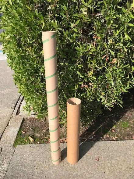 Photo of free 2 poster/shipping tubes (San Anselmo near Andronico’s) #2
