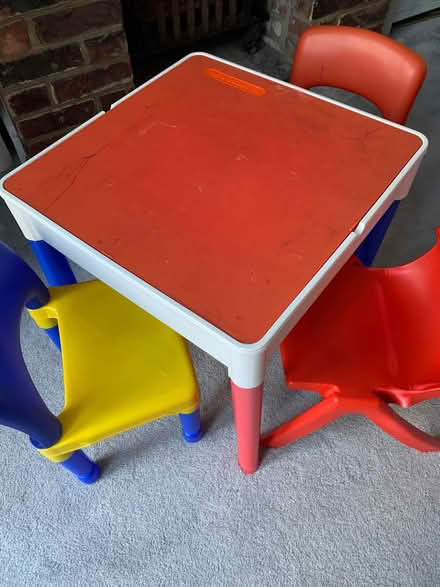 Photo of free Children’s Plastic Table & Chairs (Hailsham BN27) #4