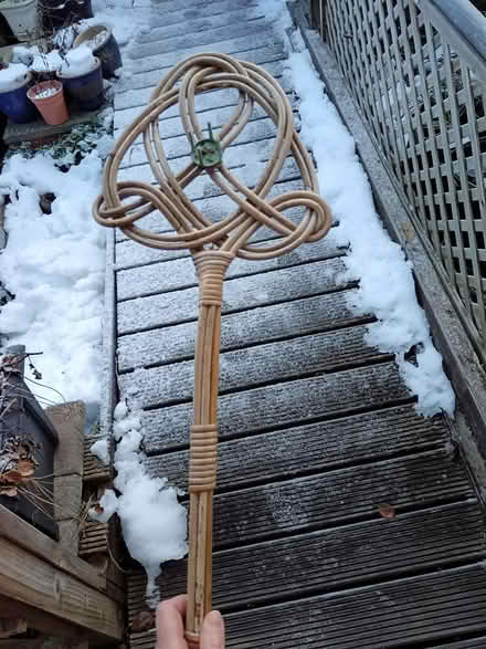 Photo of free Wooden carpet beater (Bramley, Leeds) #2