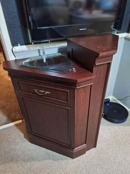 Photo of free Mahogany Corner Unit (Woodseats S8) #4