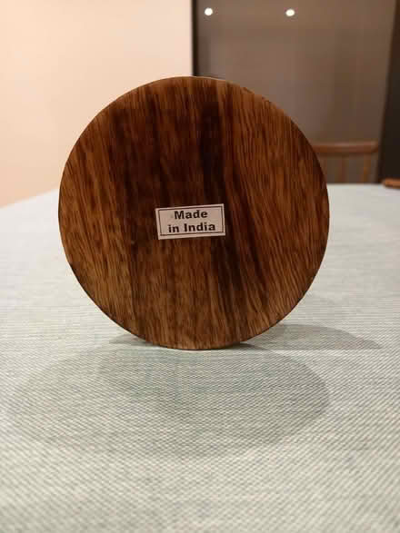Photo of free wooden candle stick in good condition (Bernards Heath AL3) #3
